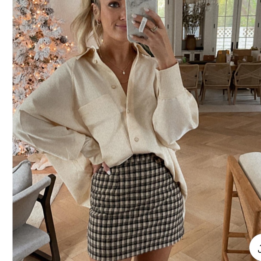Plaid Mini Skirt - Picture 5 of 5